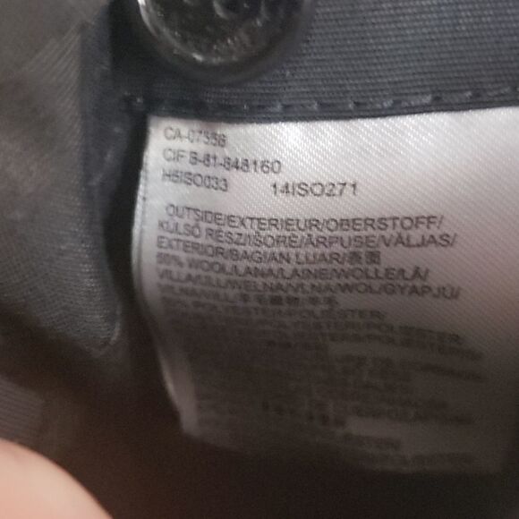 Host p🎈MEXX METROPOLITAN WOOL BLEND PEA COAT - Picture 5 of 8